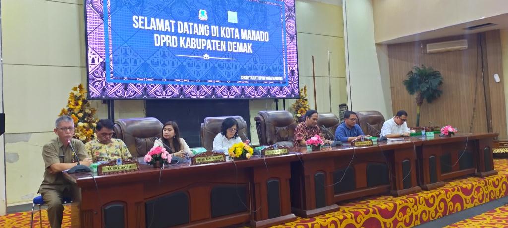 Sekwan Manado Dampingi Dua Tamu Kunker
